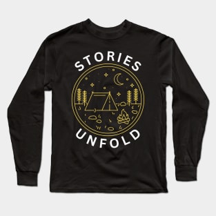 Stories Unfold Camp Fire Long Sleeve T-Shirt